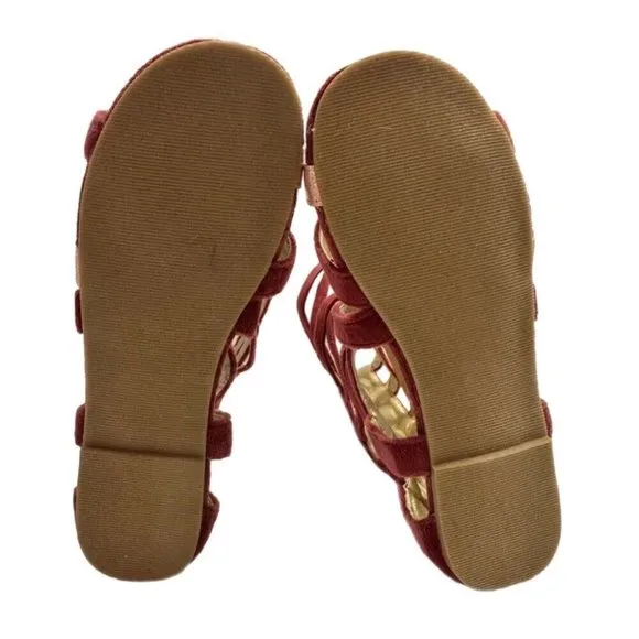 Joyfolie Jenna Gladiator Sandals SIZE 2 Y