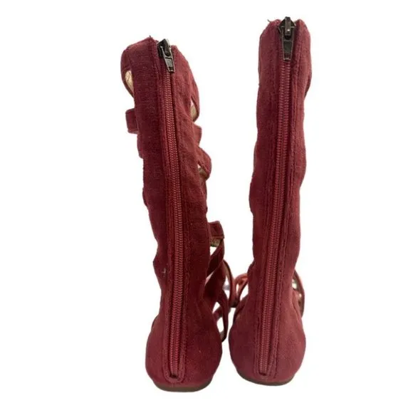 Joyfolie Jenna Gladiator Sandals SIZE 2 Y