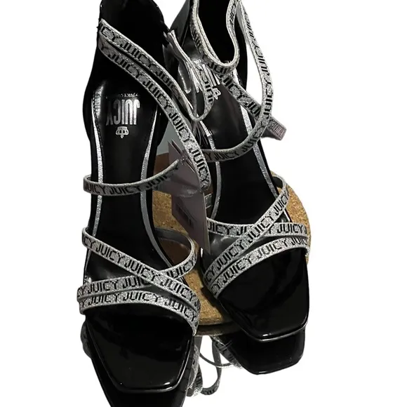 Juicy Couture - Gabrielle - black shoes with heels almost 4.5” height