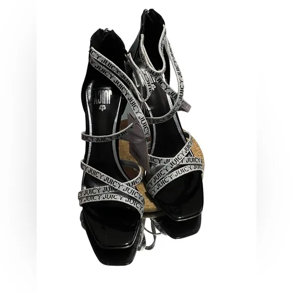 Juicy Couture - Gabrielle - black shoes with heels almost 4.5” height