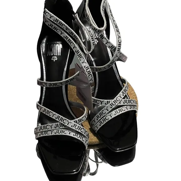 Juicy Couture - Gabrielle - black shoes with heels almost 4.5” height
