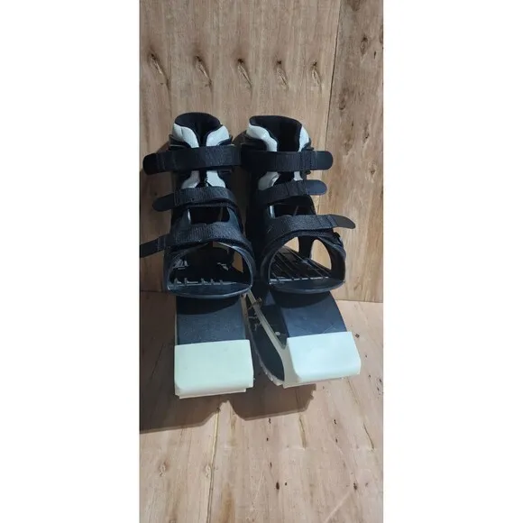 Jump Shoes Bounce Boots Booster Enterprises Bounce Boots Black Silver Ages 5 