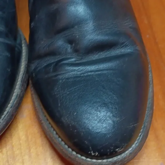 Justin boots men's black size 10