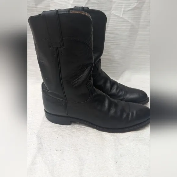 Justin Roper Cowboy Boots Size 9D