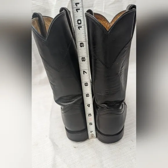 Justin Roper Cowboy Boots Size 9D