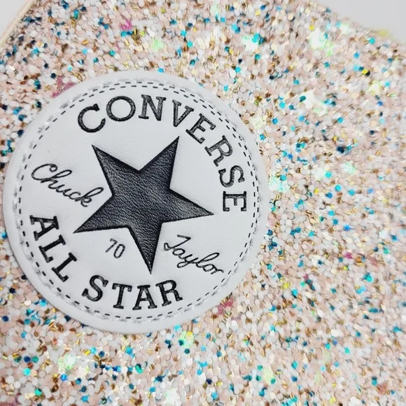 J.W. Anderson Converse Chuck Taylor High Top Sneakers Unisex M-10 W-12 Glitter