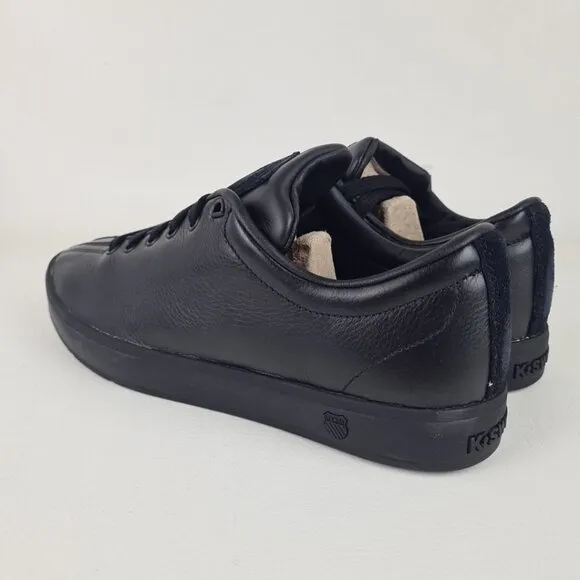 K-Swiss Classics Clean Men's Shoes Sneakers Leather Black