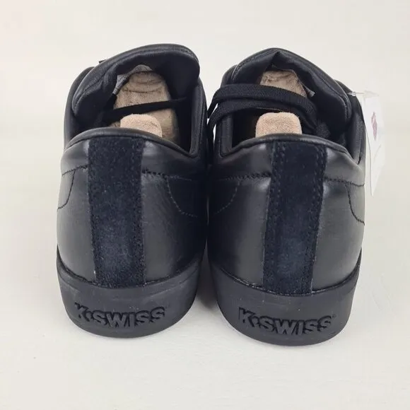 K-Swiss Classics Clean Men's Shoes Sneakers Leather Black