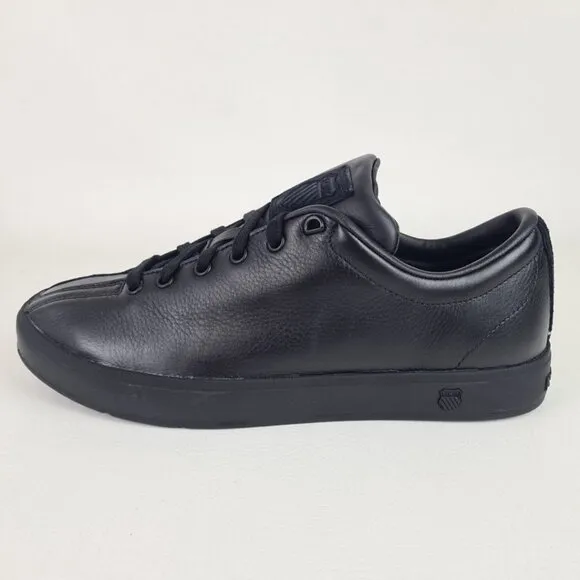 K-Swiss Classics Clean Men's Shoes Sneakers Leather Black