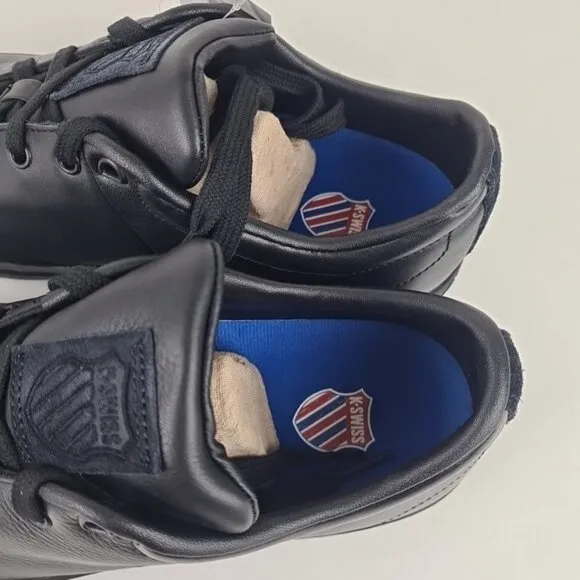K-Swiss Classics Clean Men's Shoes Sneakers Leather Black