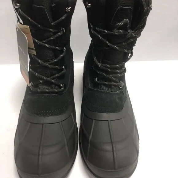 Kamik Men’s Fargo 2, Black Winter Boots, Size 13D