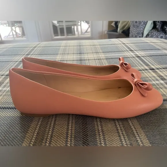 Kate Spade Kiersten Bow Flats Pink size 6