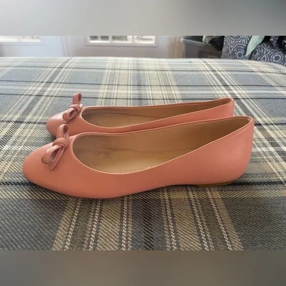 Kate Spade Kiersten Bow Flats Pink size 6