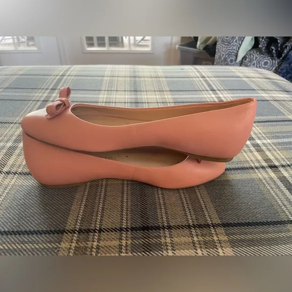 Kate Spade Kiersten Bow Flats Pink size 6