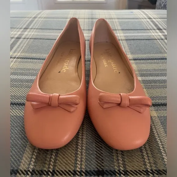 Kate Spade Kiersten Bow Flats Pink size 6