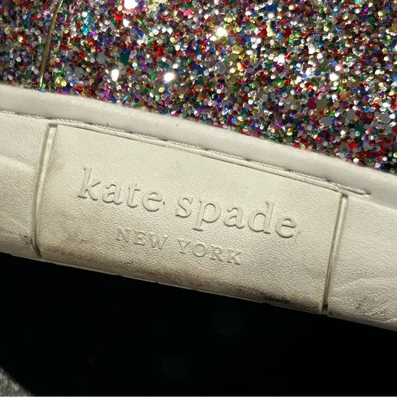 Kate Spade Lift Sneakers Womens 9 B glitter sneakers New York