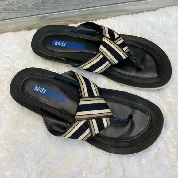 Keds Comfort  Ribbon Sandals Size 6