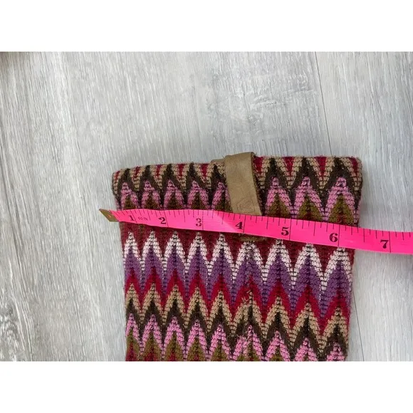 Keen Auburn Girls Brown Suede Leather Lined Knit Slouch Slipper Sz 3  Boot