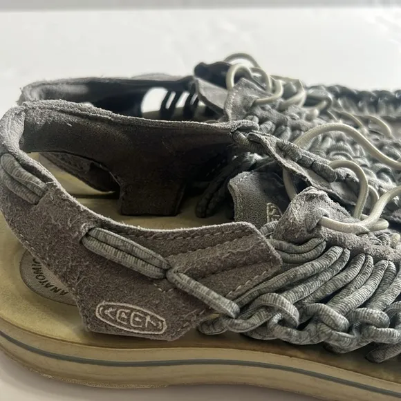 Keen Gray Woven Sandals women’s size 10