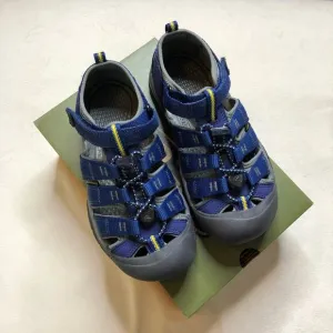 Keen Newport H2 blue gray kids sandals size US 2 brand new NIB