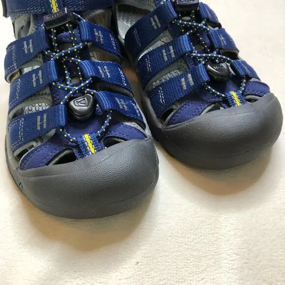 Keen Newport H2 blue gray kids sandals size US 2 brand new NIB