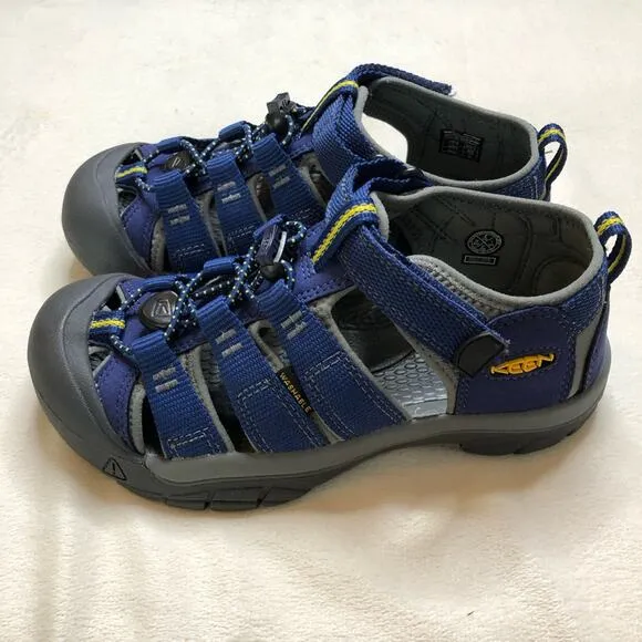 Keen Newport H2 blue gray kids sandals size US 2 brand new NIB