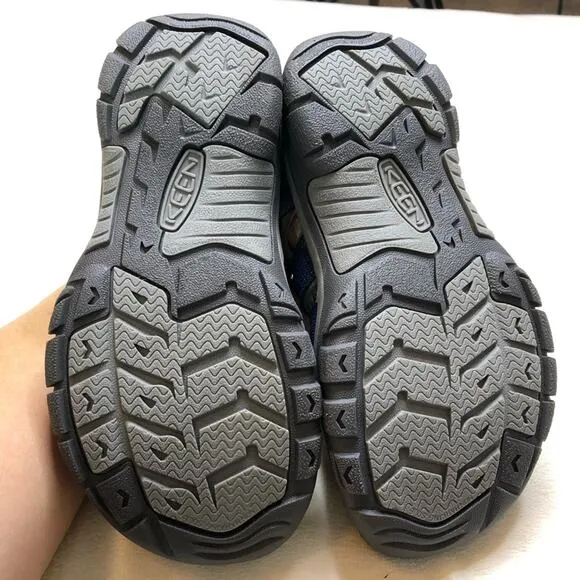 Keen Newport H2 blue gray kids sandals size US 2 brand new NIB