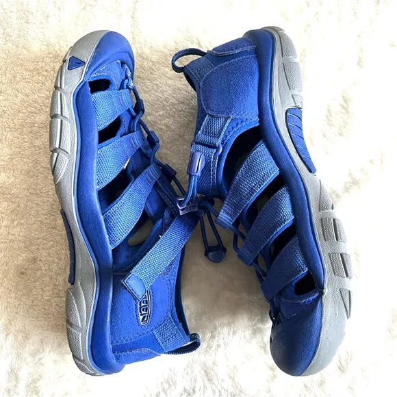 Keen Newport H2 Sandals Blue Grey Youth Size 6