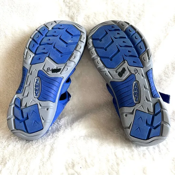 Keen Newport H2 Sandals Blue Grey Youth Size 6