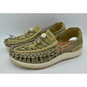 Keen Womens Size 7.5 Uneek II Harvest Khaki Olive Sandals Shoes