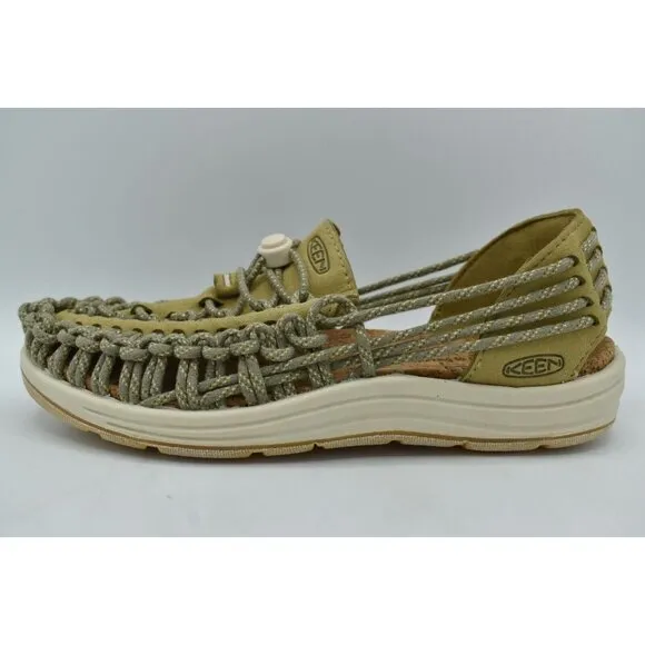 Keen Womens Size 7.5 Uneek II Harvest Khaki Olive Sandals Shoes