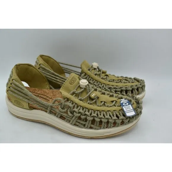 Keen Womens Size 7.5 Uneek II Harvest Khaki Olive Sandals Shoes