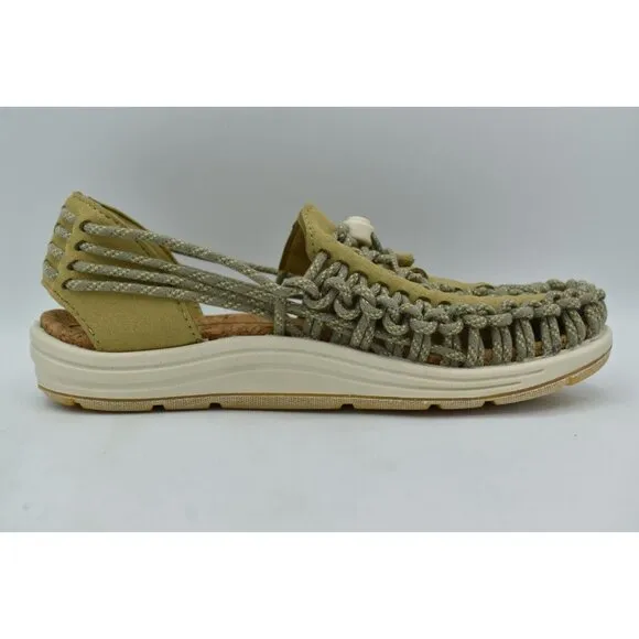 Keen Womens Size 7.5 Uneek II Harvest Khaki Olive Sandals Shoes