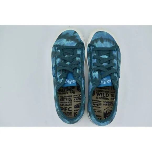 Keen Womens Size 7.5 Elsa V Sea Moss Tie Dye Lace Up Casual Sneakers Shoes