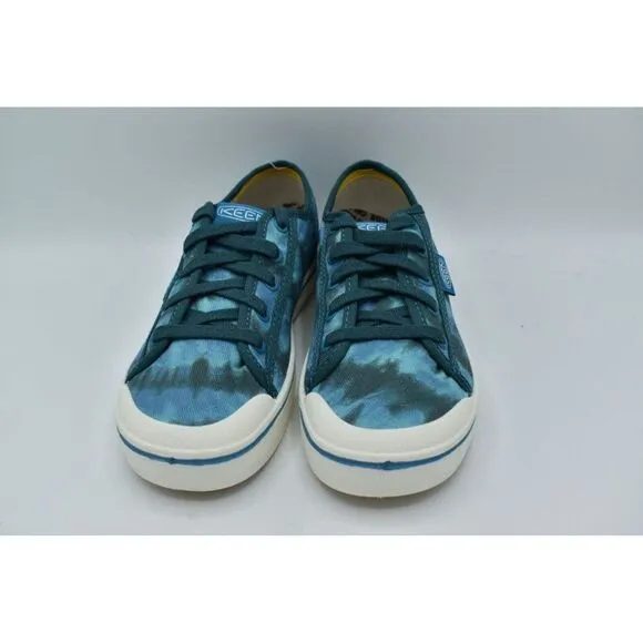 Keen Womens Size 7.5 Elsa V Sea Moss Tie Dye Lace Up Casual Sneakers Shoes