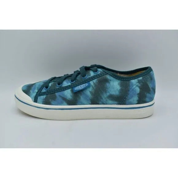 Keen Womens Size 7.5 Elsa V Sea Moss Tie Dye Lace Up Casual Sneakers Shoes