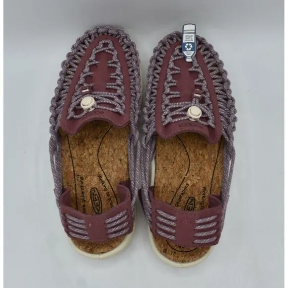 Keen Womens Size 9.5 Uneek II Harvest Rose Brown Birch Sandals Shoes