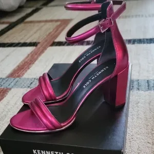 Kenneth Cole Women's Pink Heeled Sandals