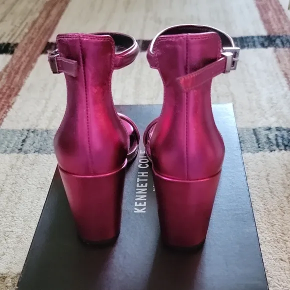 Kenneth Cole Women's Pink Heeled Sandals