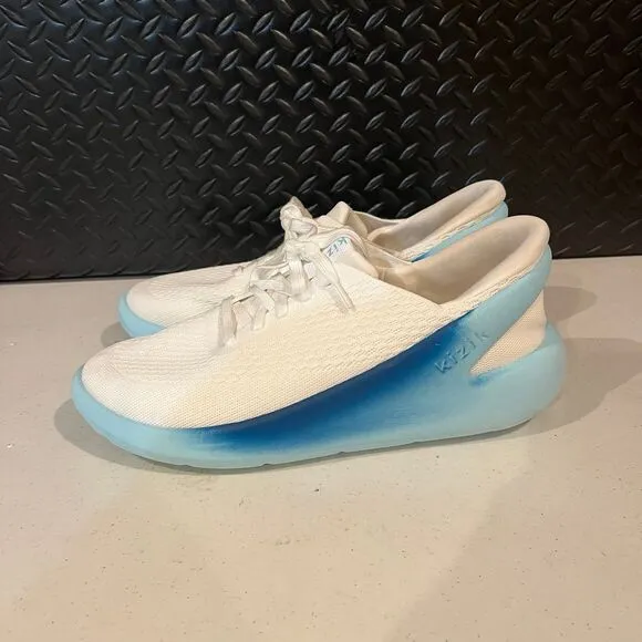 Kizik Roamer Handsfree Slip On Athletic Shoes White Glacier Mens‎ Size 12