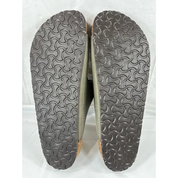 KLUKGE Leather Sandals Men's US Size 11 green ARIZONA TYPE