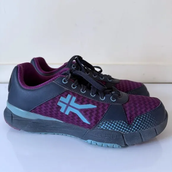 KURU Quantum Women's Running Shoes Sneakers Electric Purple/Blue  Sz 8.5
