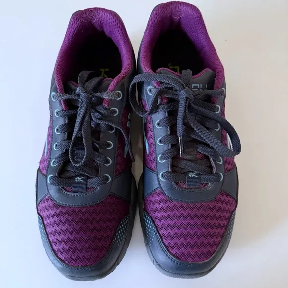 KURU Quantum Women's Running Shoes Sneakers Electric Purple/Blue  Sz 8.5