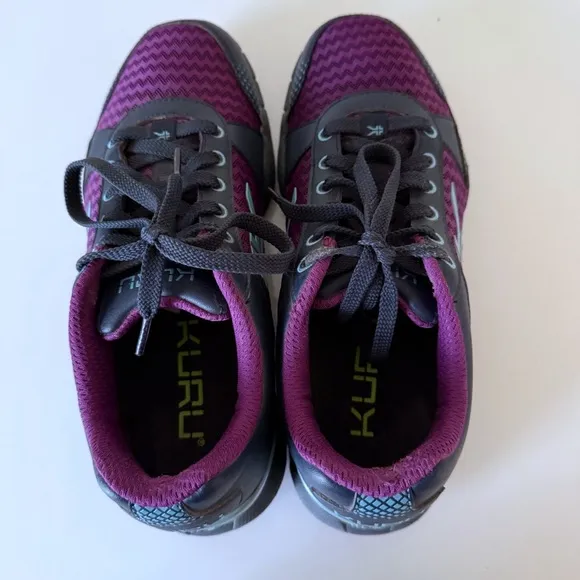 KURU Quantum Women's Running Shoes Sneakers Electric Purple/Blue  Sz 8.5
