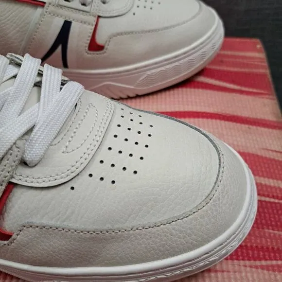 Lacoste L001 Leather Trainers Sie 12 Sneakers Men