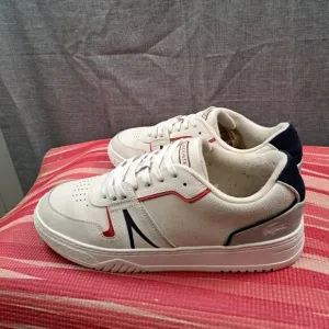 Lacoste L001 Leather Trainers Sie 12 Sneakers Men