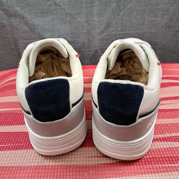 Lacoste L001 Leather Trainers Sie 12 Sneakers Men