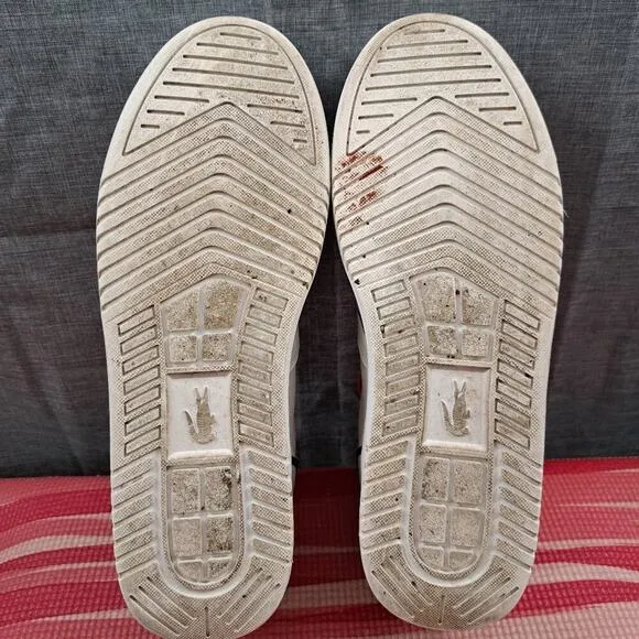 Lacoste L001 Leather Trainers Sie 12 Sneakers Men