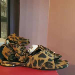 Leopard Print Women's Sandals