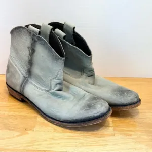 Liberty Black Distressed LB-711311 Western Cowboy Boots size 10.5